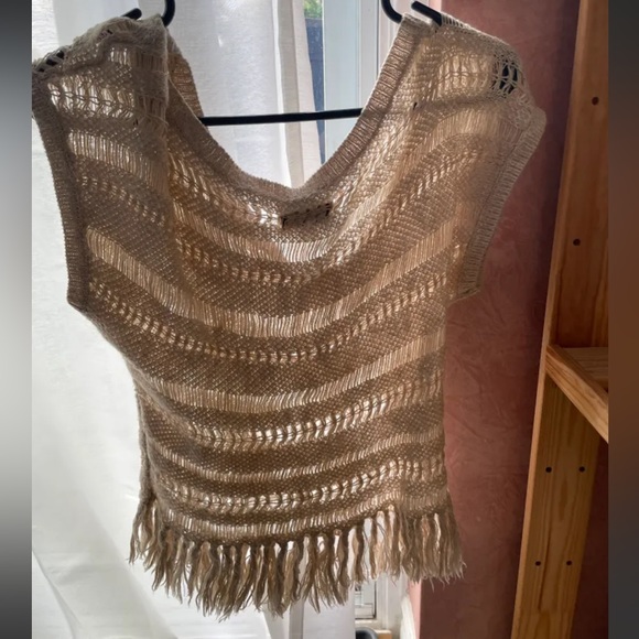 ⚡️2/$20 American Eagle Boho Women’s Knit Crop Top - Picture 3 of 4